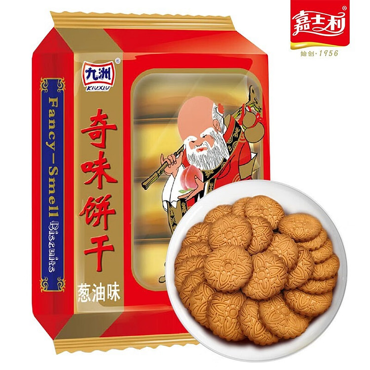 Scallion Flavor Savory Biscuits 450 g