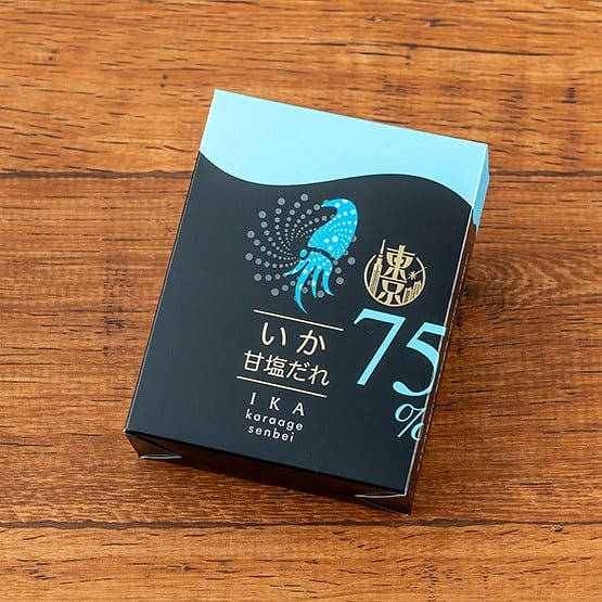 【日本直邮】越前海鲜俱乐部 甜咸酱汁鱿鱼仙贝 30g 1 盒
