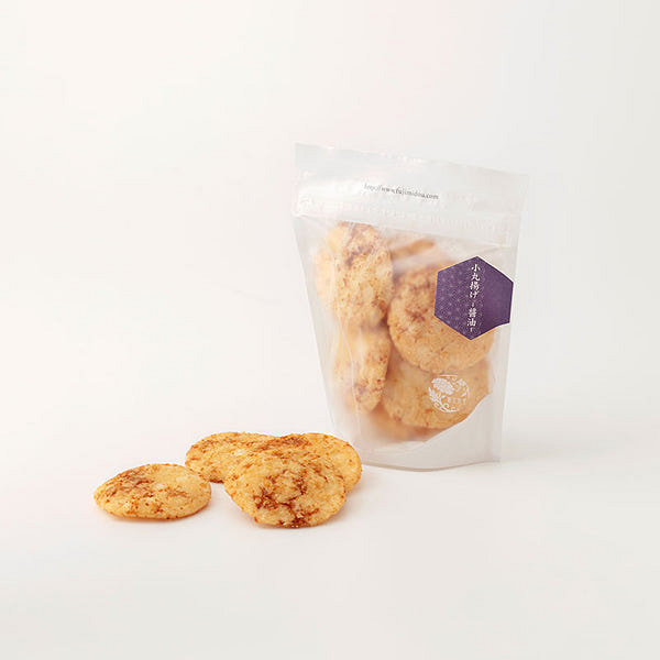 Fujimidou Soy Sauce Rice Crackers 43g 1 each