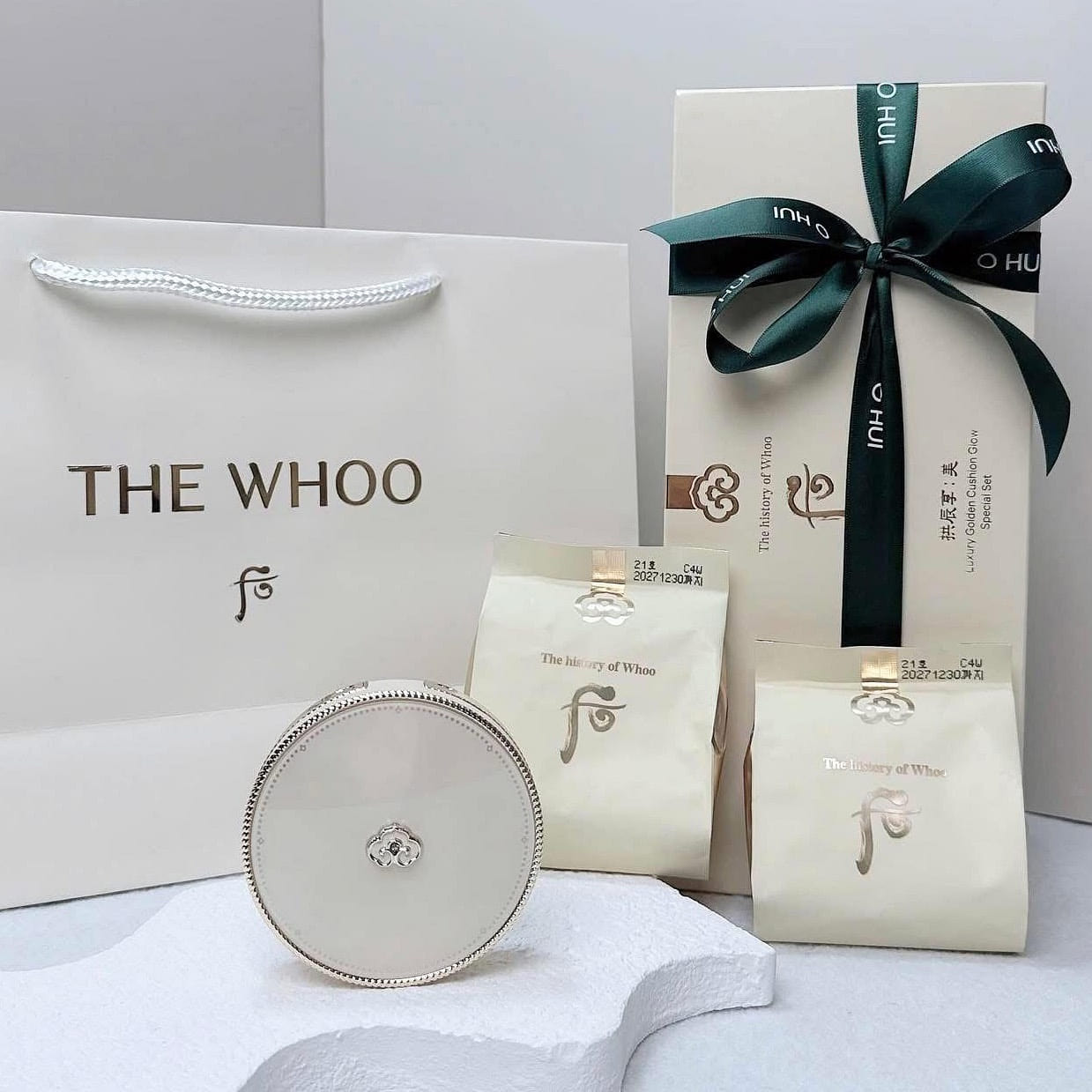 The Whoo Luxury Golden Cushion SPF50+ PA+++ No.21 1 box