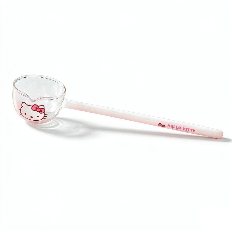 Long-handled Transparent Spoon - Hello Kitty 1 count