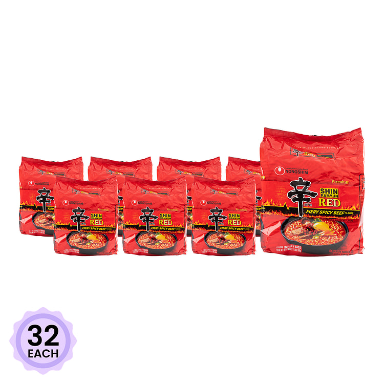 NONGSHIM Shin Ramyun Red 4.4 盎司*32 份