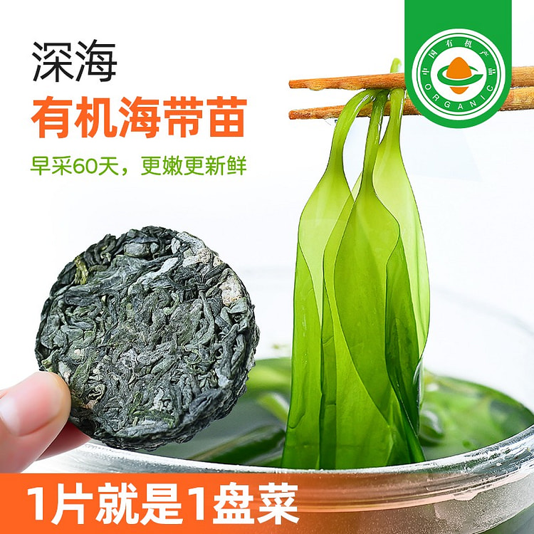 Organic kelp seedlings 72g