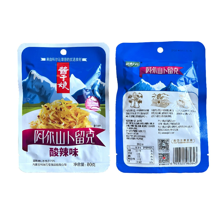 卜留克丝酸辣味80g*1袋