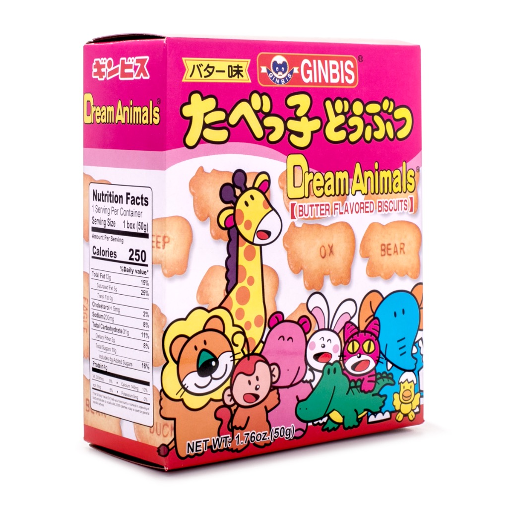 ギンビス たべっ子どうぶつ バター味 - Weee!