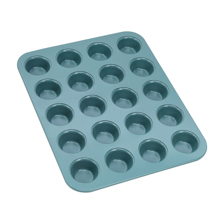 CHEFMADE Green Mini 20-Cup Non-Stick Muffin Pan 1 each