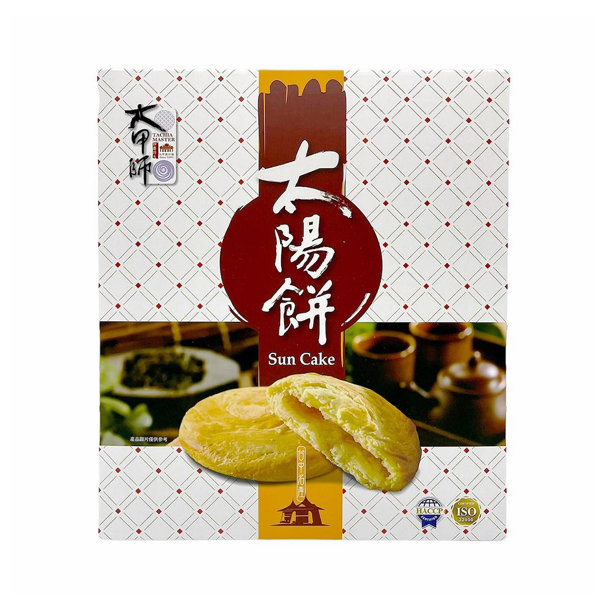 台湾【大甲师】太阳饼 600g 12入 648 克