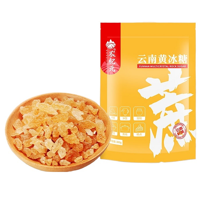 农纪元小粒黄冰糖300g*1袋 300 克