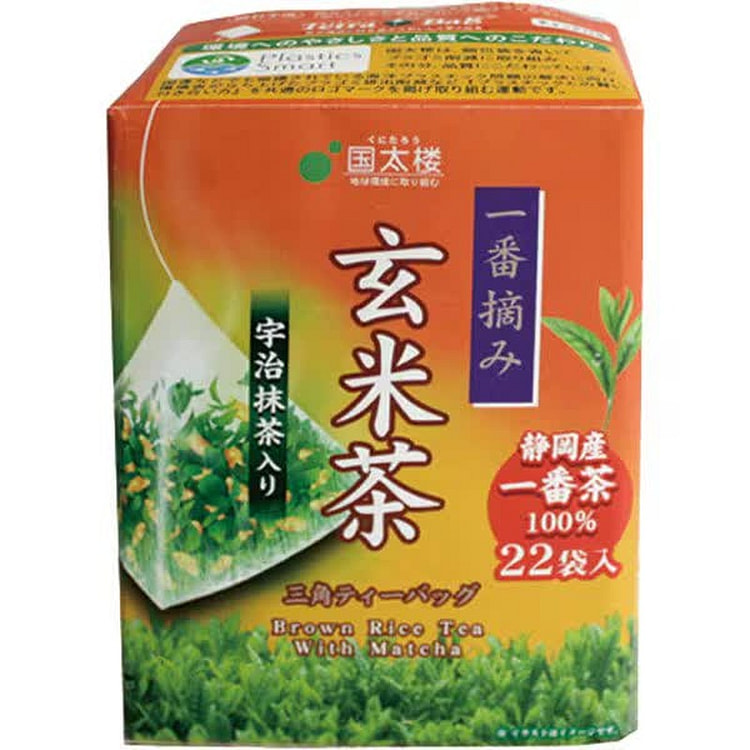 Kunitaro Uji Matcha Genmaicha 22 Teabags 1 each
