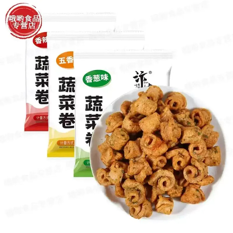 Mixed Flavored Scallion Vegetable Rolls 250g 250 g