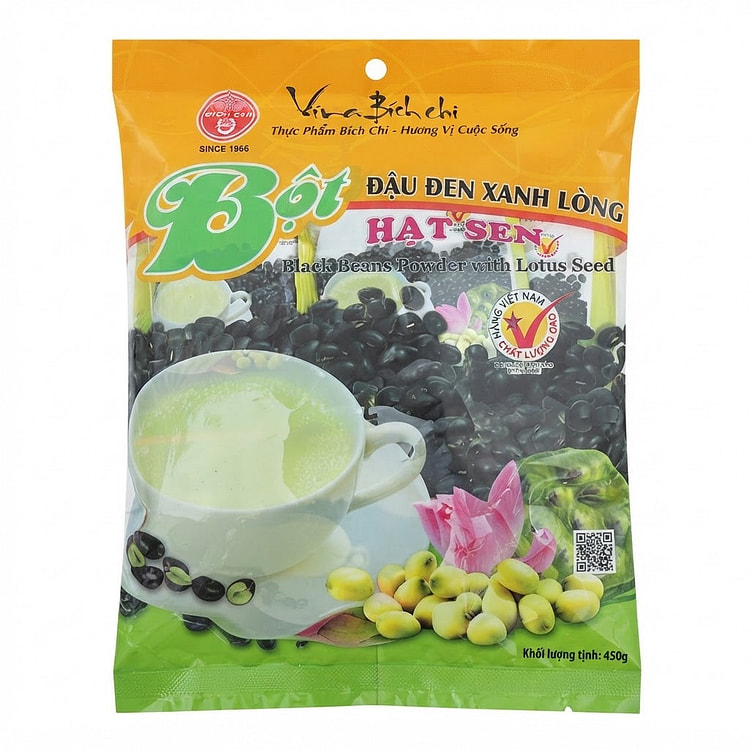 [Bich-Chi] Black Beans Powder with Lotus Seed 350 g