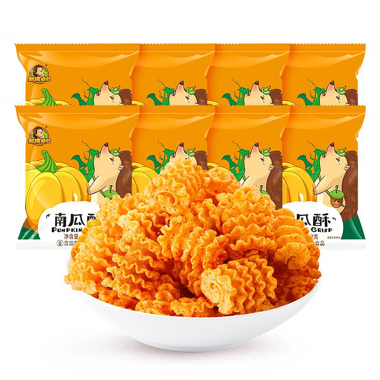 刺猬阿甘 南瓜酥 休闲食品 22g*20袋