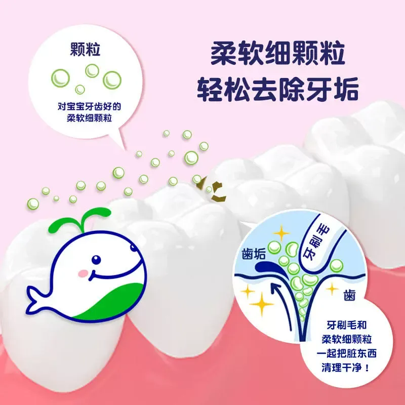 クリアクリーンキッズ 薬用ハミガキ 子ども用 グレープの香味 70g - Weee!
