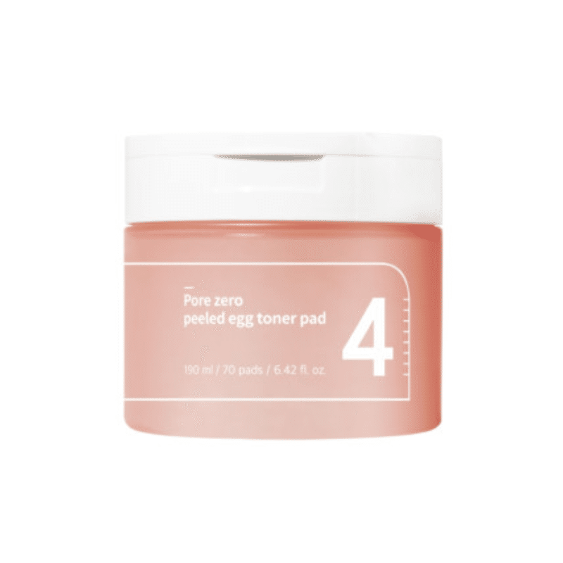 numbuzin No.4 Pore Zero Peeled Egg Toner Pad 70pcs 190 ml