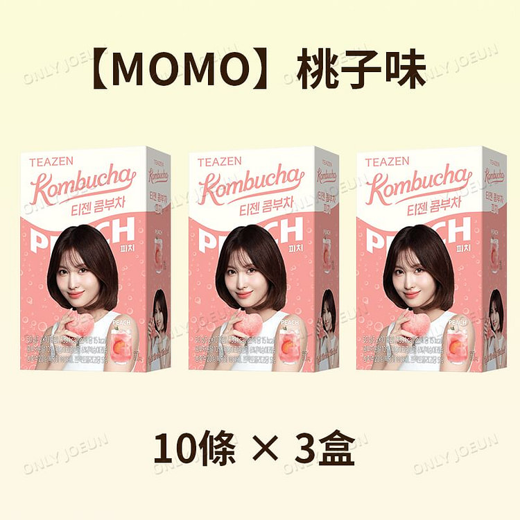 TWICE代言 TEAZEN 康普茶 水蜜桃口味 3 盒