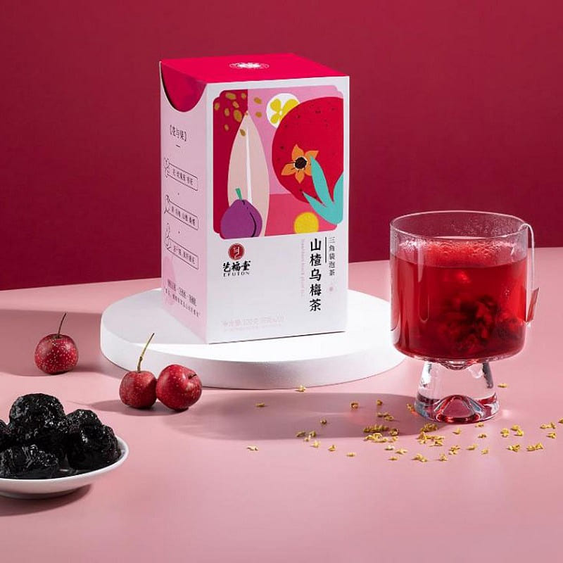 Sour Plum Soup Hawthorn Plum Licorice Tea Bag Cold Brew Punch Juice Fruit 120g 120 g