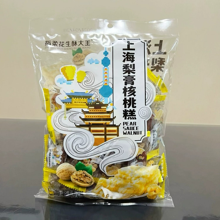 Shanghai traditional pear paste walnut cake