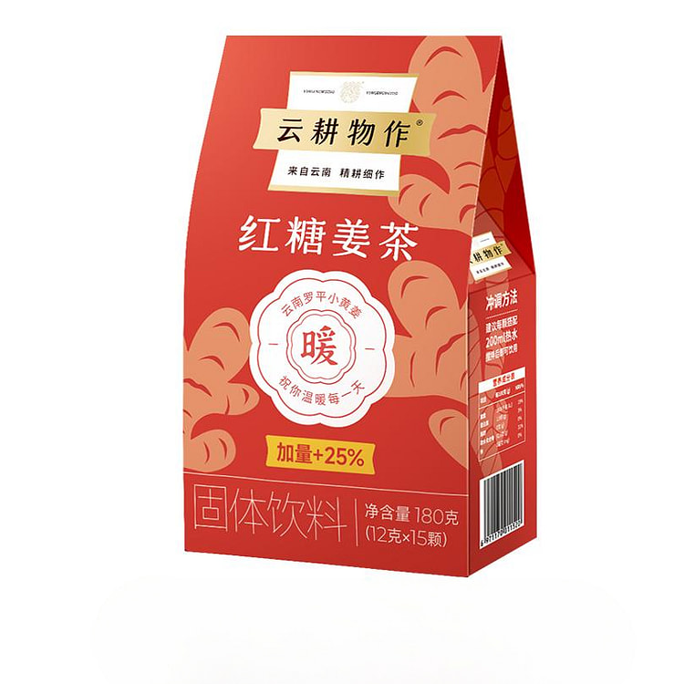 云耕物作红糖姜茶180g/袋