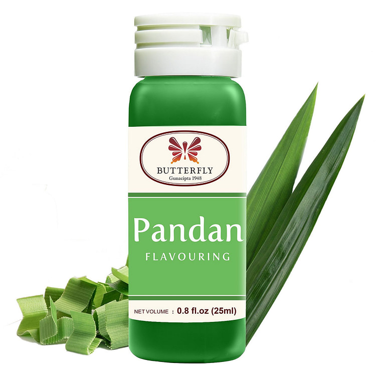 Butterfly Flavoring Paste Pandan 25ml - Pack of 1 25 ml (min 6)