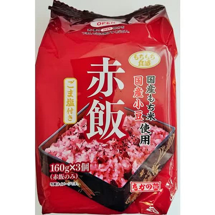 高野红豆米芝麻盐160g*3