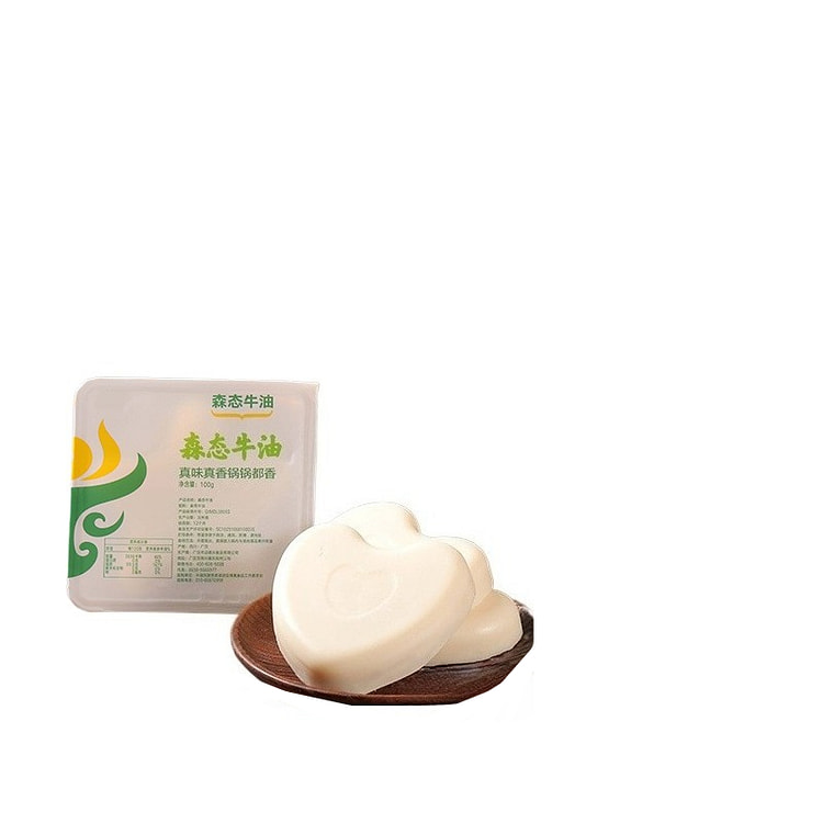 森态牛油火锅心型食用增香块形100g*2袋