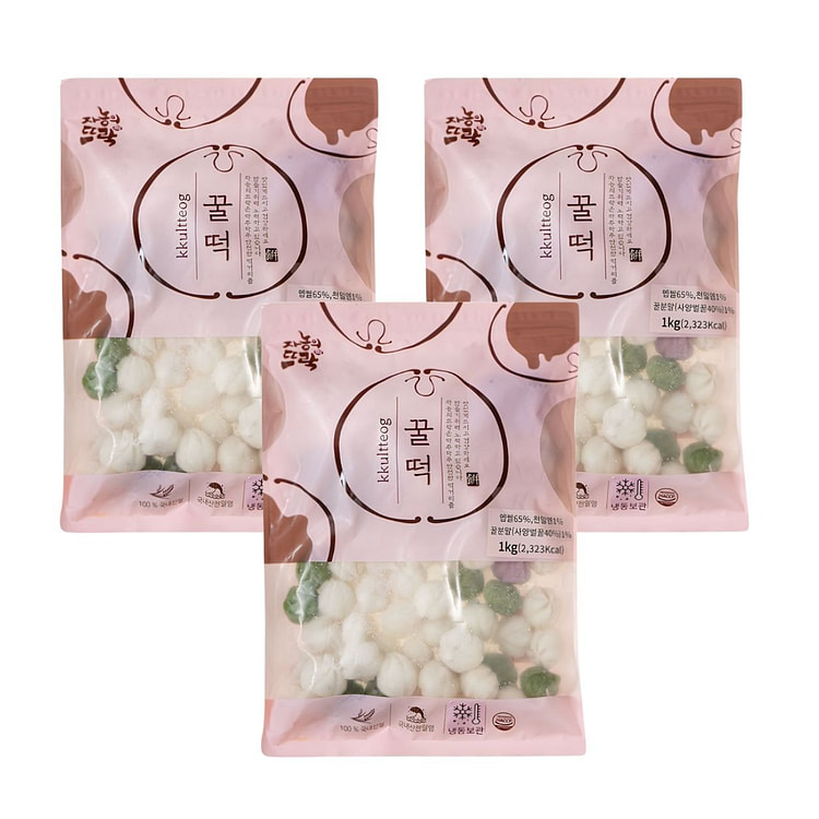 [Janong] Honey Rice Cakes 2.2 lb*3 pack