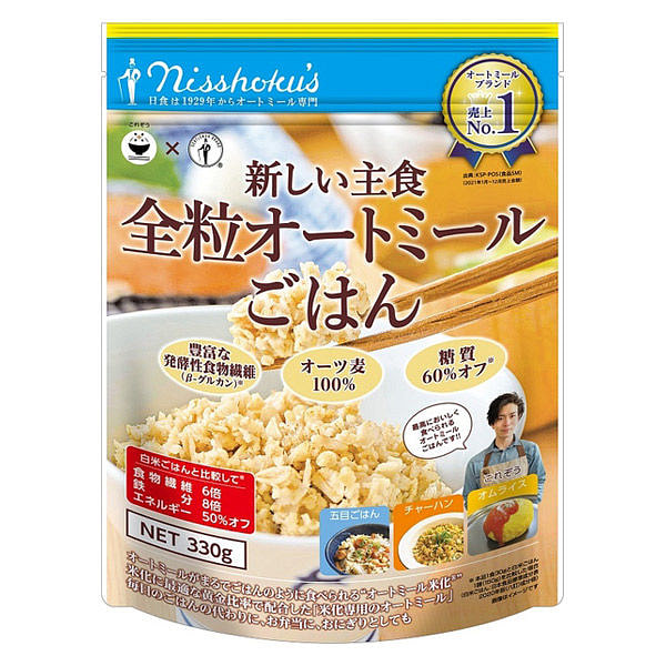 日食 新主食全麦燕麦米 330g 130日
