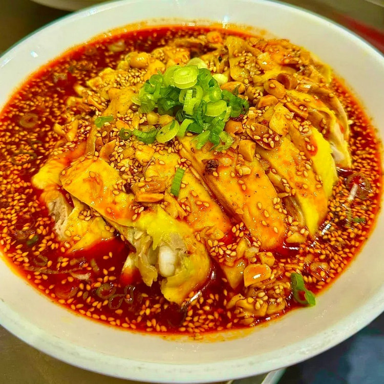 Steam Chicken with Chili Sauce 500g