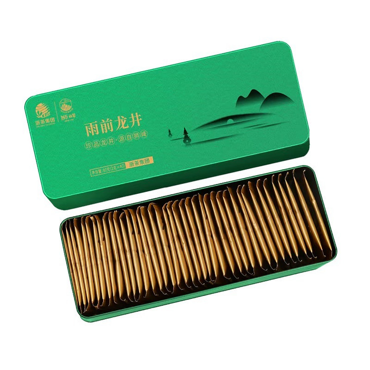 狮峰牌   绿茶龙井茶叶杭州正宗春茶雨前独立小包装  2g*40包