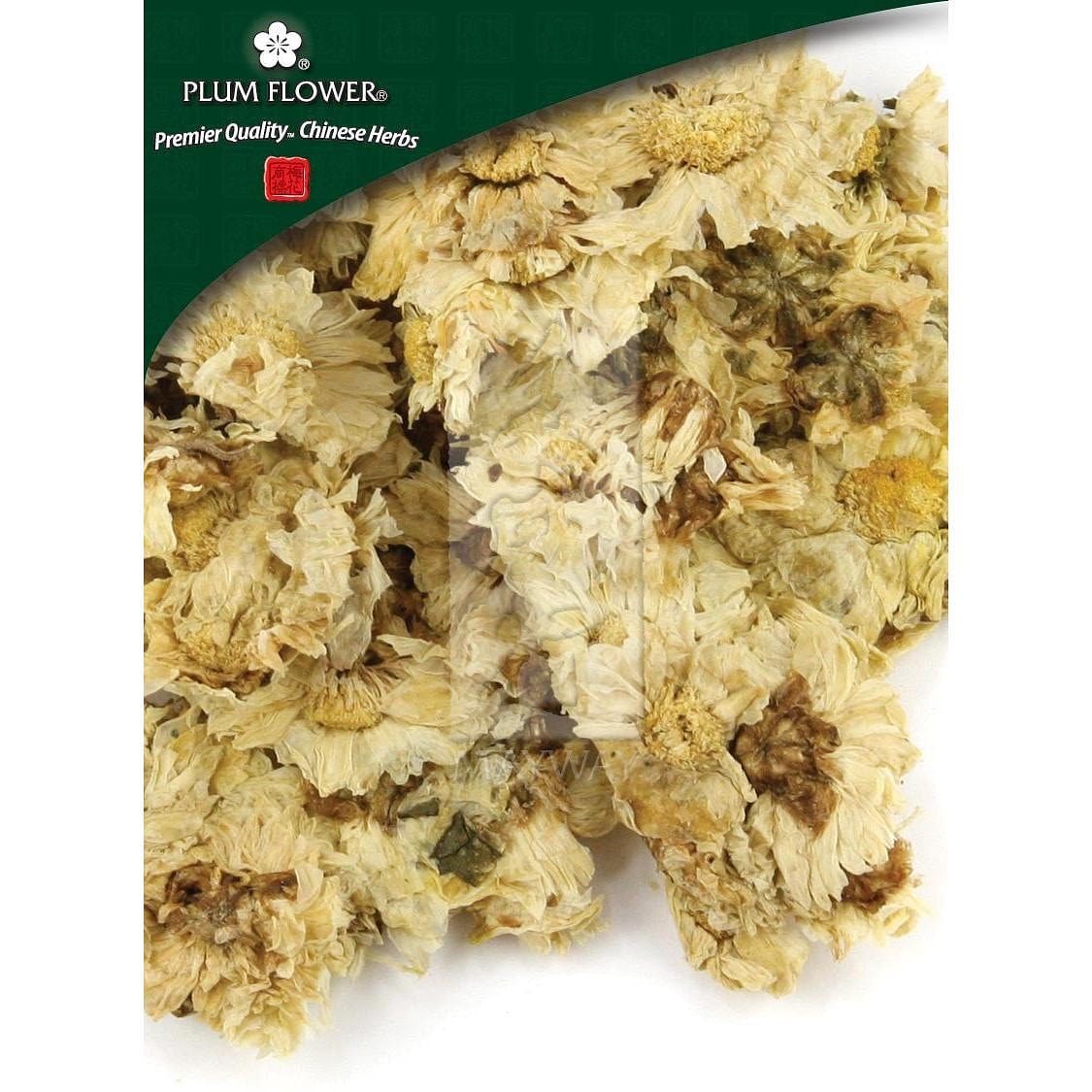 Ju Hua, unsulfured- Certified Organic Chrysanthemum morifolium flower 1 each