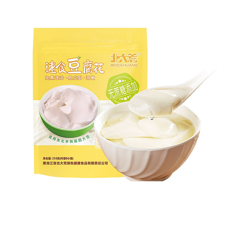 北大荒 速食低糖豆腐花粉豆腐脑豆花 256g*1袋