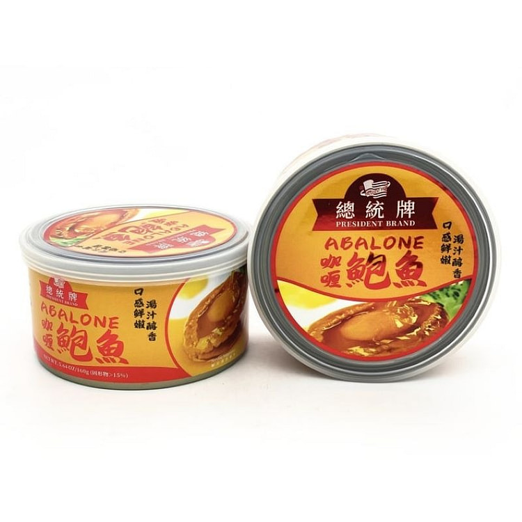 总统牌 即食鲍鱼罐头  咖喱鲍鱼