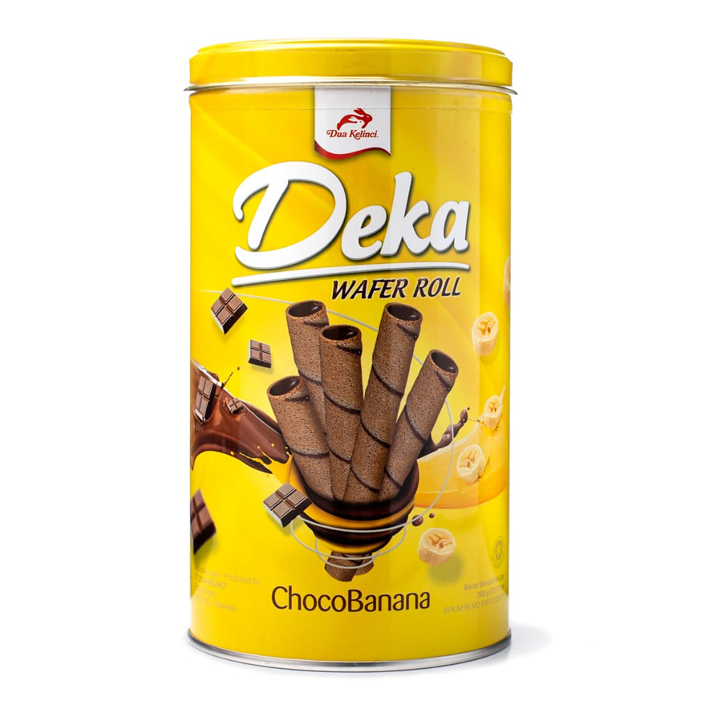 Rolo de Wafer, Sabor Choco Banana, Deka 360 grama(s)