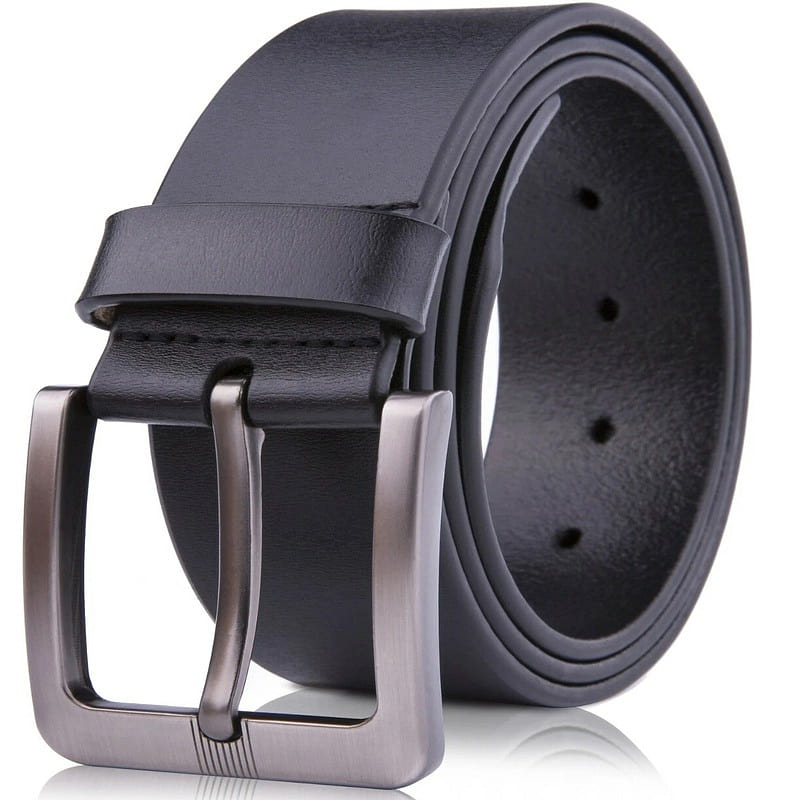 Genuine Leather Belts For Men Classy Dress Belts 1 count