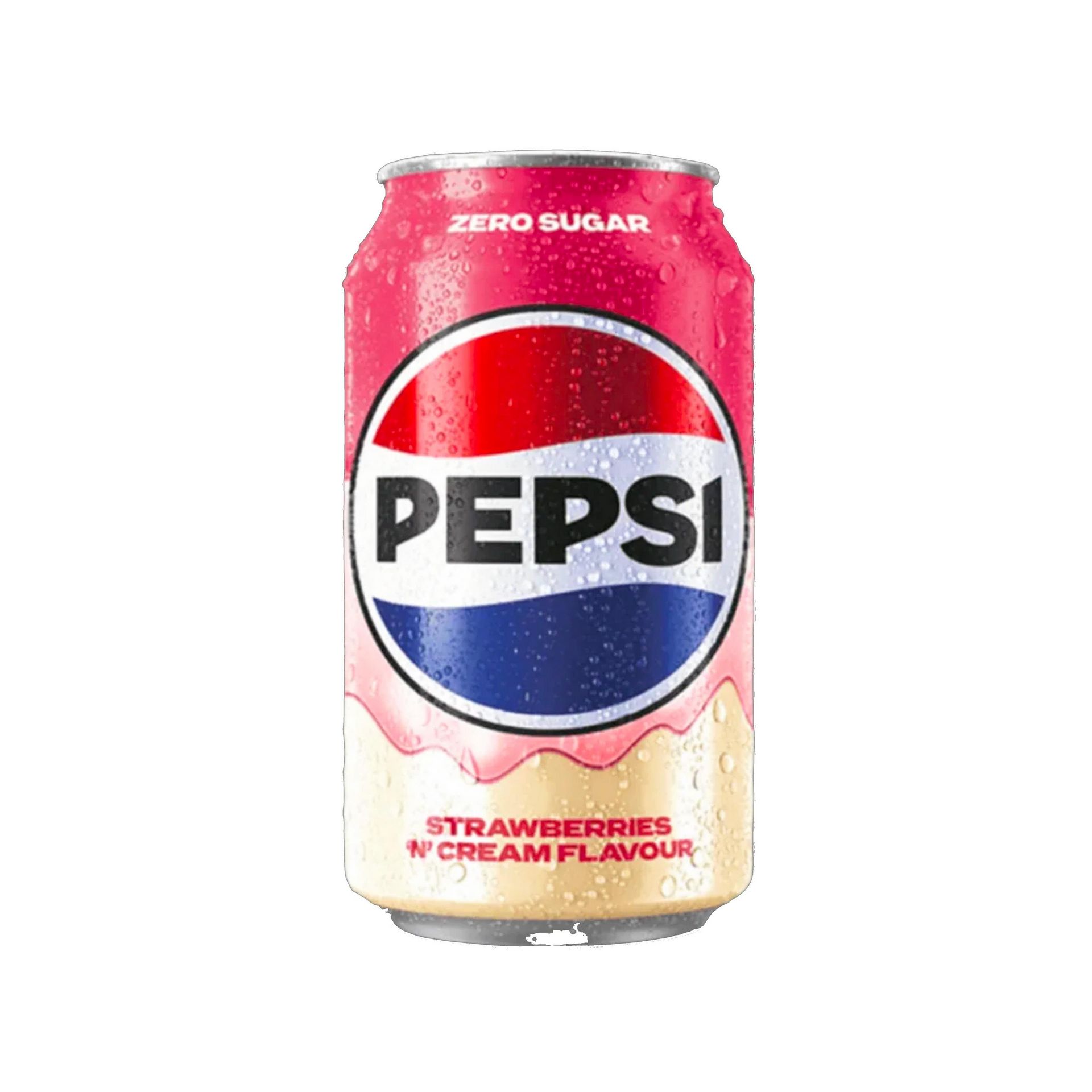Pepsi Strawberry Milkshake Zero Sugar 330 mL 1 each