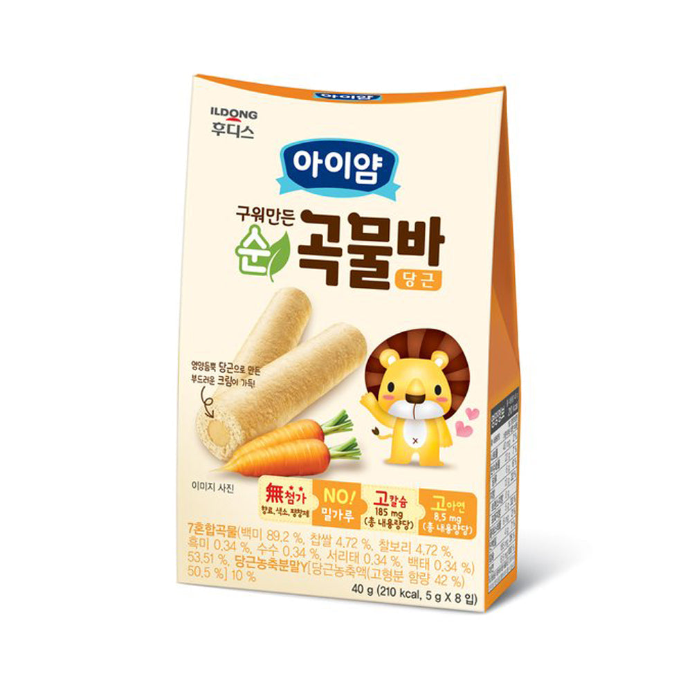 일동후디스 구워만든 순곡물바 당근 40 그램