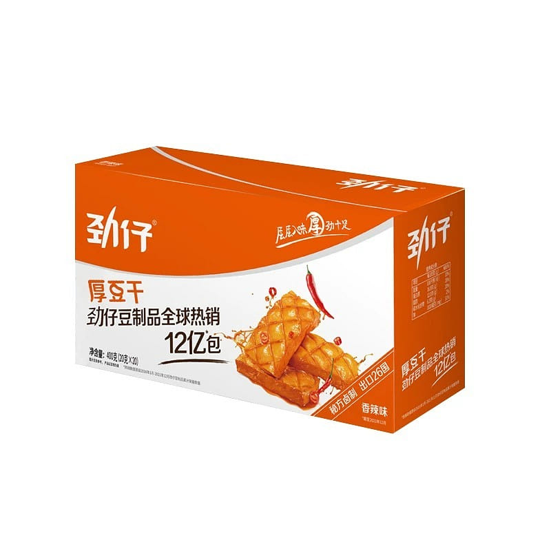 Jinzai Thick Dried Tofu Spicy Dried Tofu 400g 400 g
