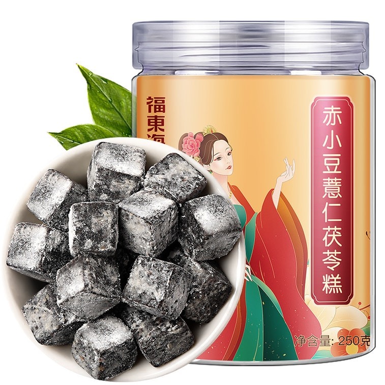 Fudonghai Adzuki Bean Job's Tears Poria Cake Fushui Cake 250/can 250 g