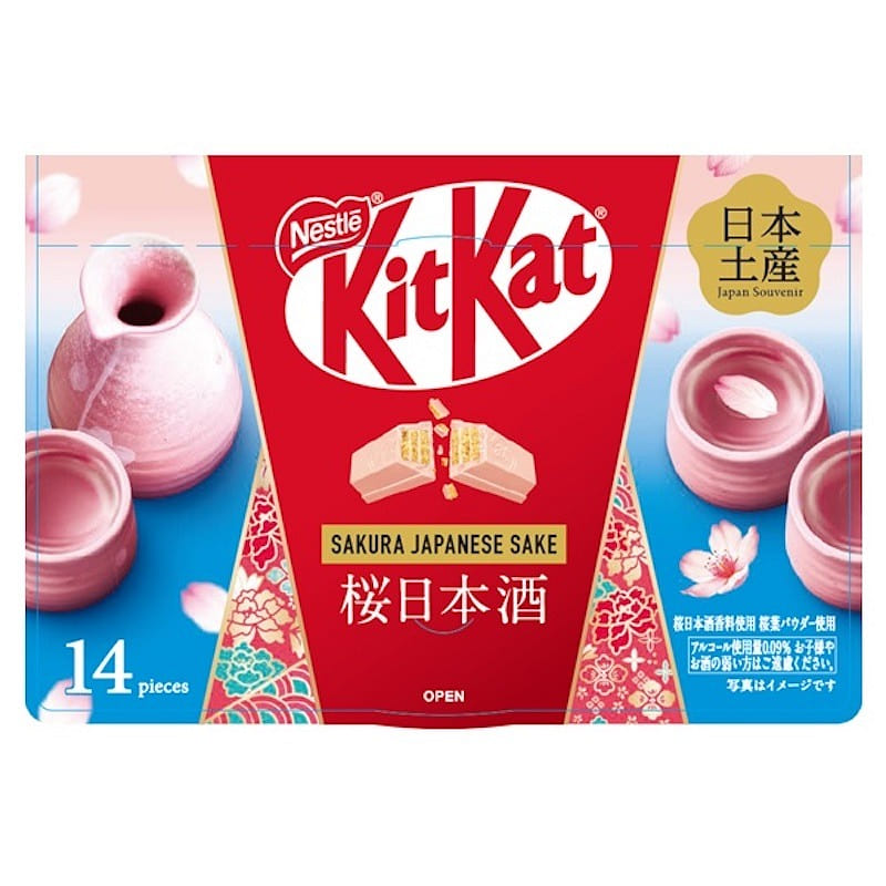 KIT KAT Chocolate Wafer Sakura Sake Flavor 1 box