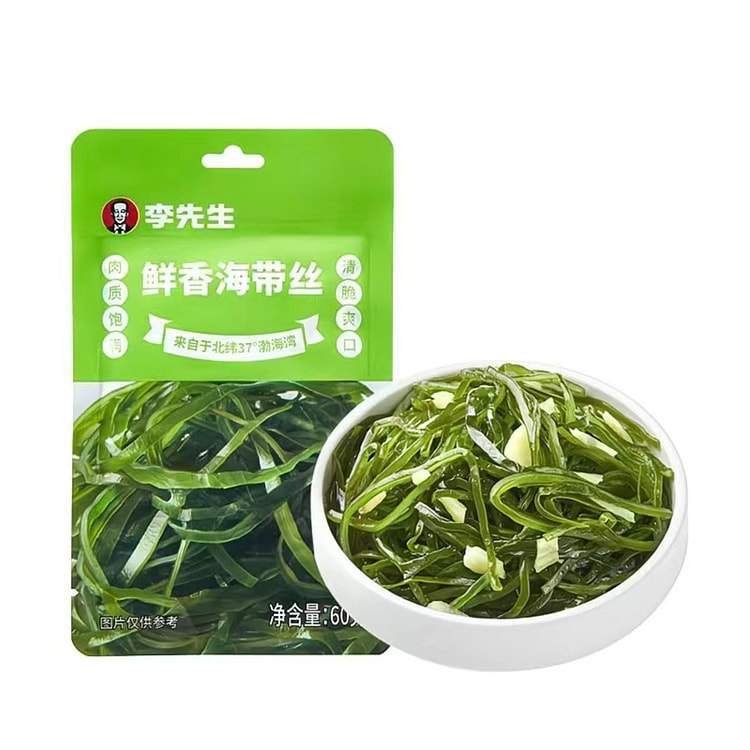 Mr. Li's Fresh and Fragrant Shredded Kelp 60g*6 360 g