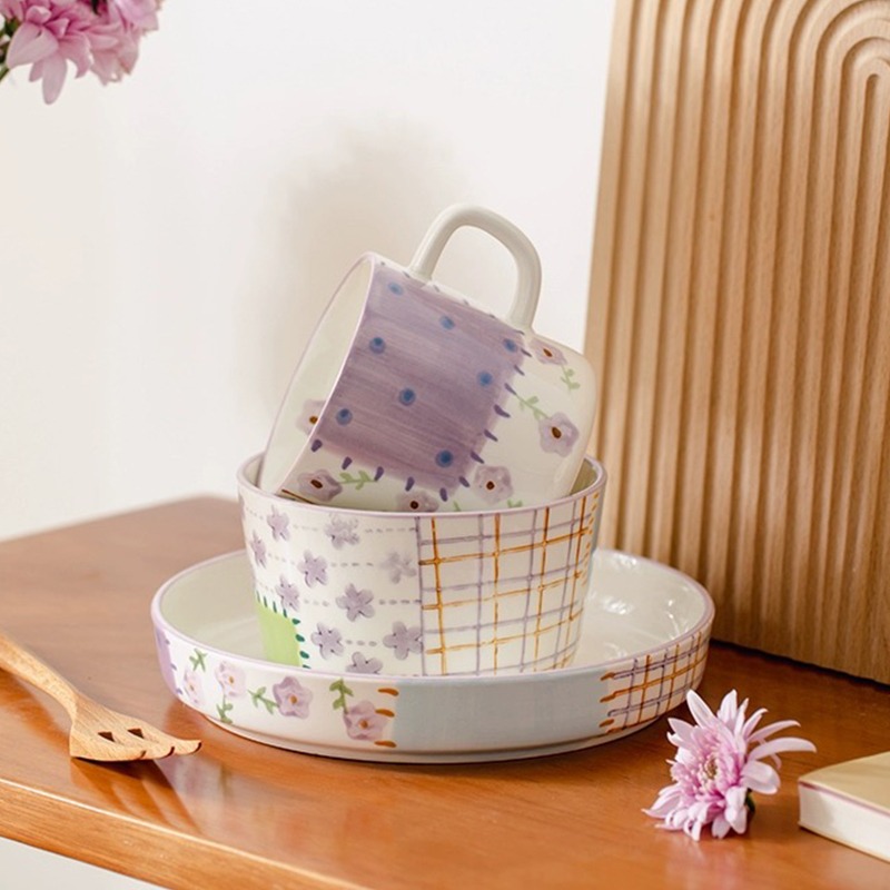 Delicate Ceramic Tablewares Bowl Plate Mug 7