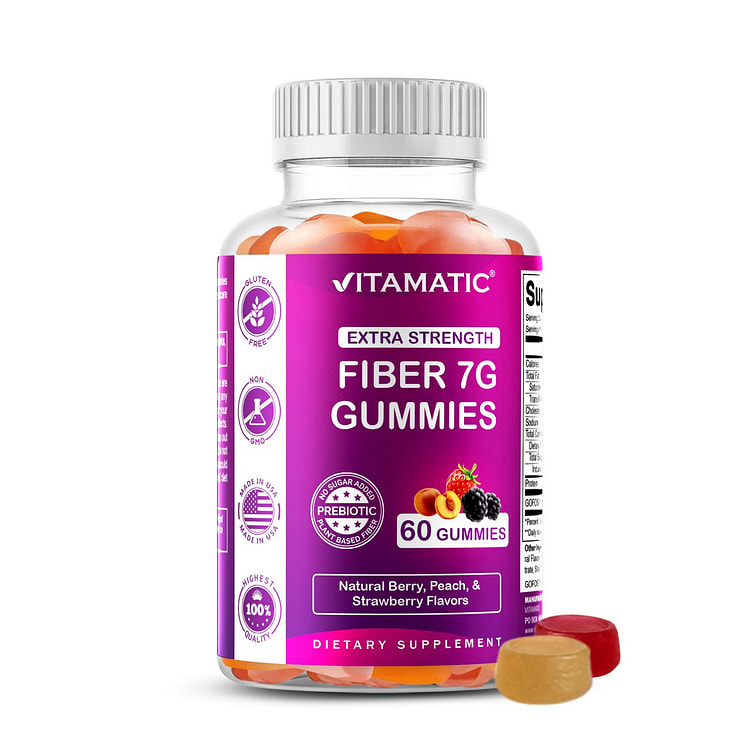 FIBER 7G（甜菜根果胶）-60粒软糖