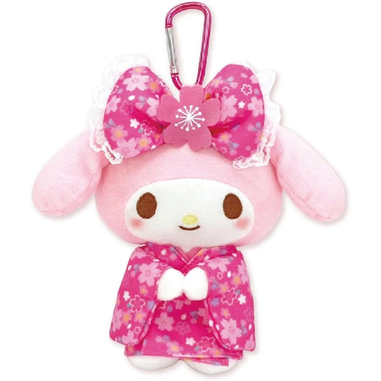ナカジマコーポレーション ぬいぐるみエコバッグ 桜着物 マイメロディ 1 カウント