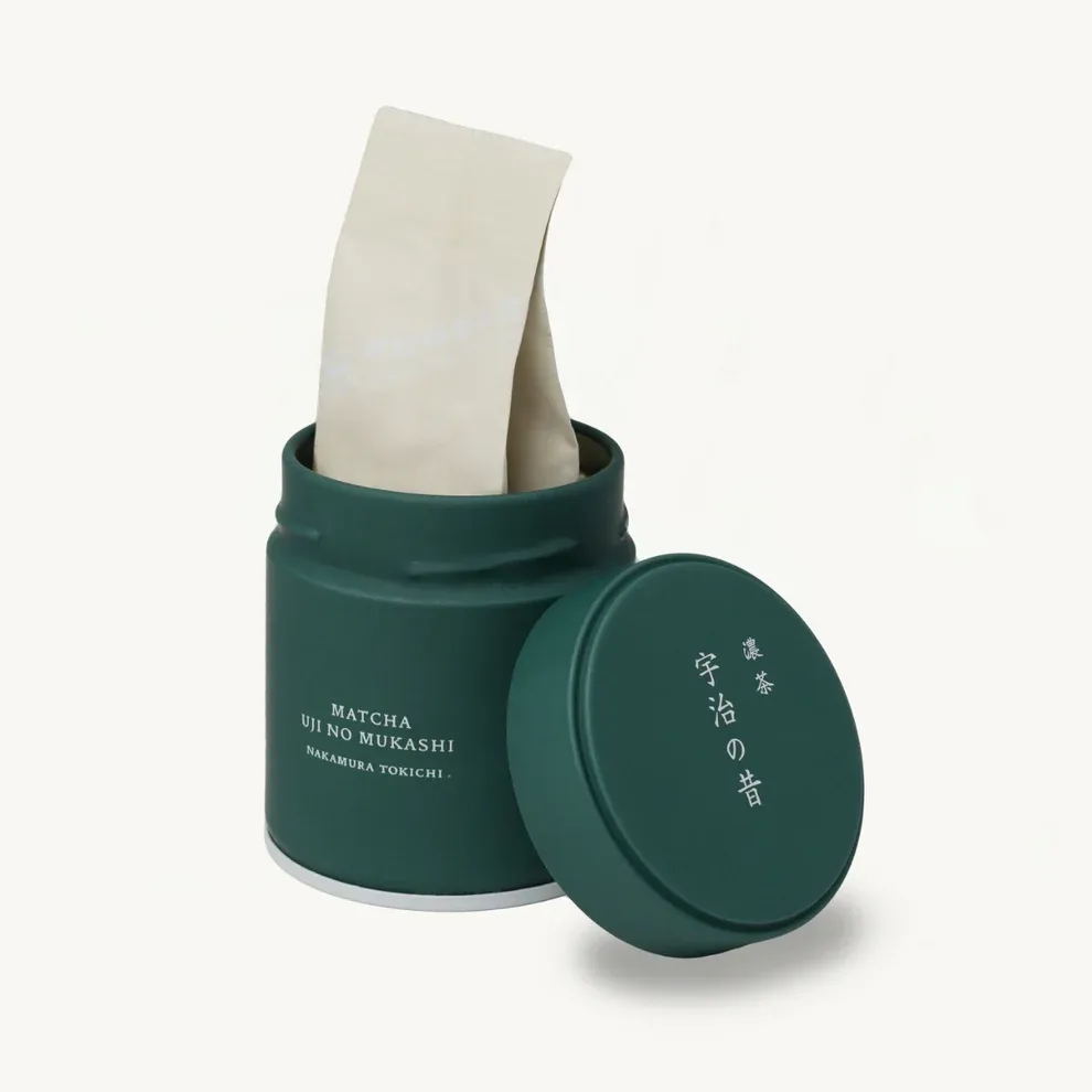 日本中村藤吉本铺抹茶粉宇治の昔奢华30g罐装- Weee!