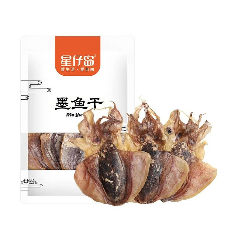 星仔岛墨鱼干干货淡干小目鱼干海鲜干150g*1 150 克
