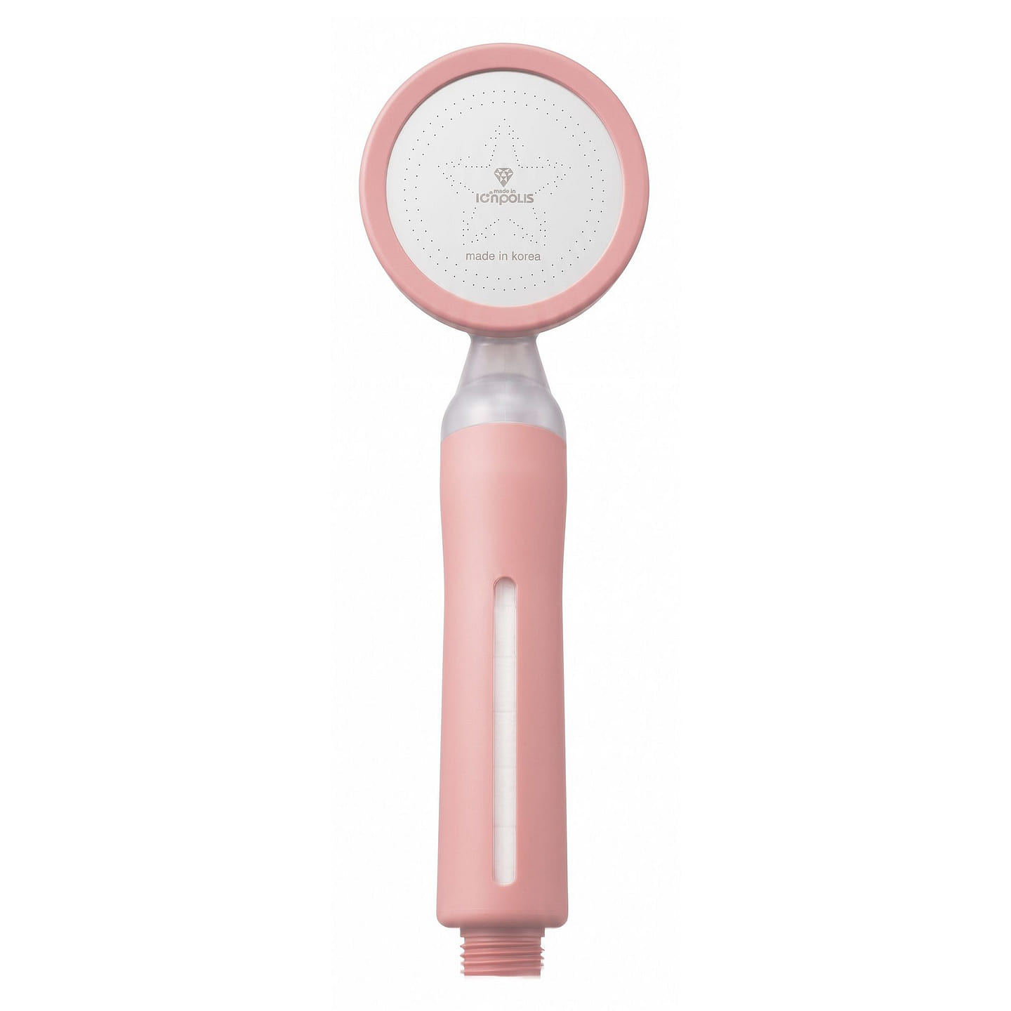 [Pink] Ionpolis High-Pressure Filter Shower Head 1 count