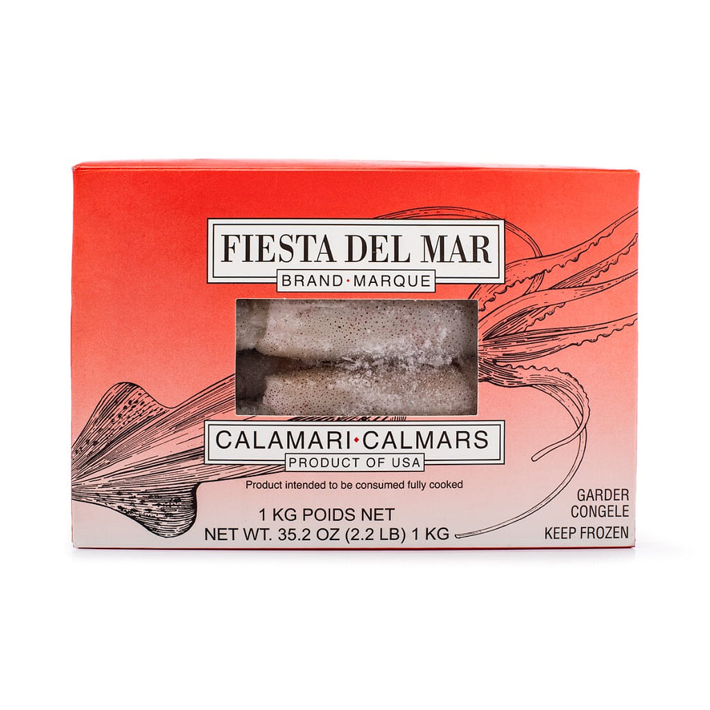 Calamar Capturado en Silvestre Fiesta Del Mar, Congelado 2.2 libra(s)