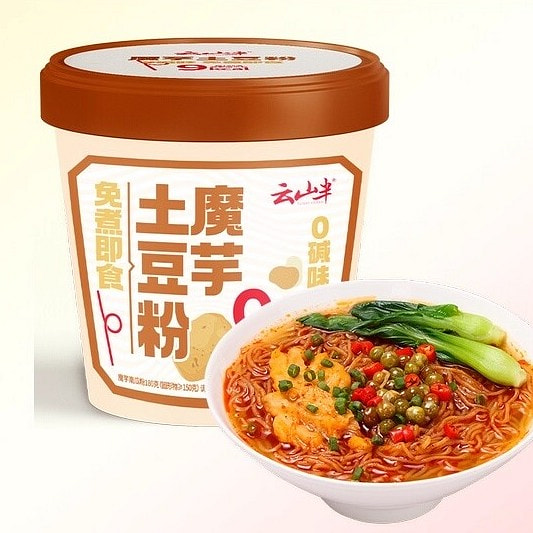 云山半土豆泥拌面魔芋土豆粉225g 225 克