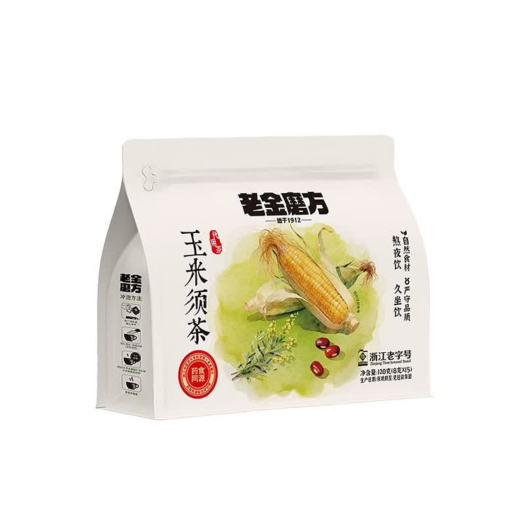 老金磨方 玉米须茶 120 克