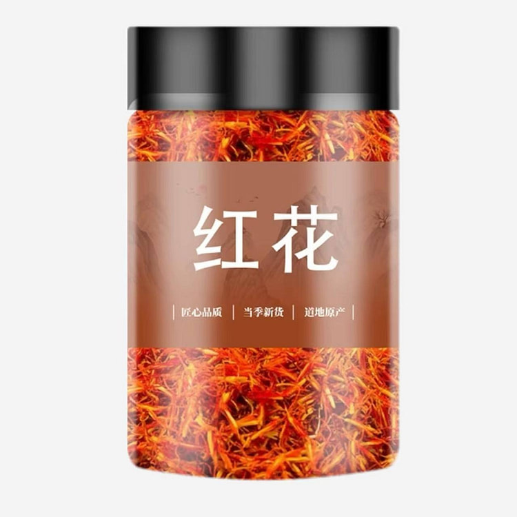 新疆红花药用泡脚泡水100g*1罐 100 克